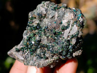 Natural Libethenite Crystals On Dolomite Matrix Specimens x 6 From Shituru, Congo - Toprock Gemstones and Minerals