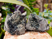 Natural Libethenite Crystals On Dolomite Matrix Specimens x 7 From Shituru, Congo - Toprock Gemstones and Minerals