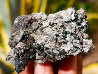 Natural Libethenite Crystals On Dolomite Matrix Specimens x 7 From Shituru, Congo - Toprock Gemstones and Minerals