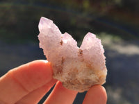 Natural Lilac Spirit Quartz Clusters x 24 From South Africa - Toprock Gemstones and Minerals