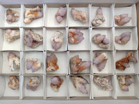 Natural Lilac Spirit Quartz Clusters x 24 From South Africa - Toprock Gemstones and Minerals