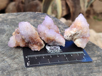 Natural Lilac Spirit Quartz Clusters x 24 From South Africa - Toprock Gemstones and Minerals