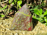 Polished Bastite Dragons Blood Stone Points x 3 From Tshipise, South Africa - Toprock Gemstones and Minerals