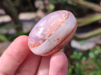 Polished Carnelian Palm Stones x 24 From Madagascar - Toprock Gemstones and Minerals