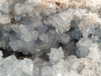 Natural Extra Large Celestite Geode Specimen x 1 From Sakoany, Madagascar - Toprock Gemstones and Minerals