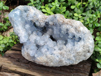 Natural Extra Large Celestite Geode Specimen x 1 From Sakoany, Madagascar - Toprock Gemstones and Minerals