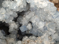 Natural Extra Large Celestite Geode Specimen x 1 From Sakoany, Madagascar - Toprock Gemstones and Minerals