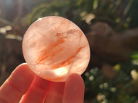Polished Red Hematoid Quartz Palm Stones x 21 From Madagascar - Toprock Gemstones and Minerals