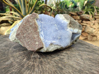 Natural Blue Lace Agate Geode Specimens x 1 From Nsanje, Malawi - Toprock Gemstones and Minerals
