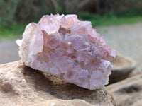 Natural Amethyst Spirit Quartz Clusters x 6 From Boekenhouthoek, South Africa - Toprock Gemstones and Minerals