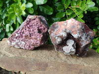 Natural Drusy Salrose with Chrysocolla, Malachite and Kaolinite Specimens x 4 From Kakanda, Congo - Toprock Gemstones and Minerals