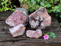 Natural Drusy Salrose with Chrysocolla, Malachite and Kaolinite Specimens x 4 From Kakanda, Congo - Toprock Gemstones and Minerals