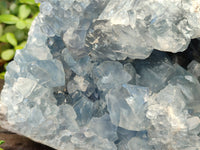 Natural Extra Large Celestite Geode Specimen x 1 From Sakoany, Madagascar - Toprock Gemstones and Minerals