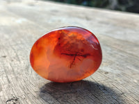 Polished Carnelian Palm Stones x 12 From Madagascar - Toprock Gemstones and Minerals