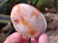 Polished Carnelian Palm Stones x 12 From Madagascar - Toprock Gemstones and Minerals