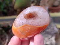 Polished Carnelian Palm Stones x 12 From Madagascar - Toprock Gemstones and Minerals