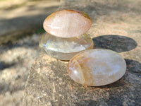 Polished Red Hematoid Quartz Palm Stones x 20 From Ambatondrazaka, Madagascar - Toprock Gemstones and Minerals