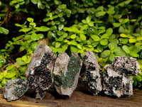 Natural Libethenite Crystals On Dolomite Matrix Specimens x 5 From Shituru, Congo - Toprock Gemstones and Minerals