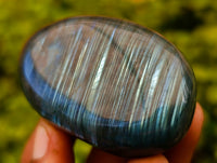 Polished Labradorite Palm Stones x 24 From Tulear, Madagascar - Toprock Gemstones and Minerals
