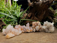 Natural Amethyst Spirit Quartz Clusters x 6 From Boekenhouthoek, South Africa - Toprock Gemstones and Minerals