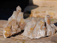 Natural Fairy Spirit Quartz Clusters x 6 From Boekenhouthoek, South Africa - Toprock Gemstones and Minerals