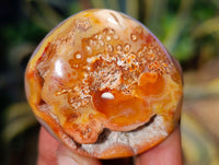 Polished Carnelian Palm Stones x 24 From Madagascar - Toprock Gemstones and Minerals