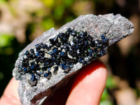 Natural Libethenite Crystals On Dolomite Matrix Specimens x 12 From Shituru, Congo - Toprock Gemstones and Minerals