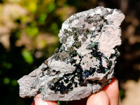 Natural Libethenite Crystals On Dolomite Matrix Specimens x 12 From Shituru, Congo - Toprock Gemstones and Minerals