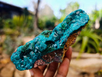 Natural Dioptase with Chrysocolla, Malachite and Shattuckite Specimens x 2 From Likasi, Congo - Toprock Gemstones and Minerals