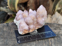 Natural Amethyst Spirit Quartz Clusters x 6 From Boekenhouthoek, South Africa - Toprock Gemstones and Minerals
