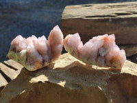 Natural Amethyst Spirit Quartz Clusters x 6 From Boekenhouthoek, South Africa - Toprock Gemstones and Minerals