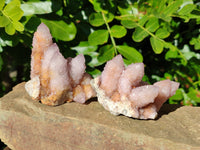 Natural Amethyst Spirit Quartz Clusters x 6 From Boekenhouthoek, South Africa - Toprock Gemstones and Minerals
