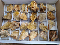 Natural Limonite Quartz Clusters x 24 From Solwezi, Zambia - Toprock Gemstones and Minerals