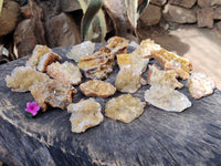 Natural Limonite Quartz Clusters x 24 From Solwezi, Zambia - Toprock Gemstones and Minerals