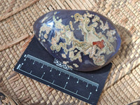 Polished Red Sashe River Agate Palm Stones x 6 From Zimbabwe - Toprock Gemstones and Minerals