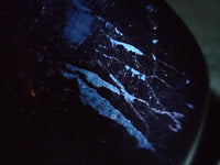 Polished Black Tourmaline Standing Free Form x 2 From Madagascar - Toprock Gemstones and Minerals