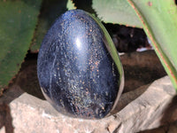 Polished Black Tourmaline Standing Free Form x 2 From Madagascar - Toprock Gemstones and Minerals