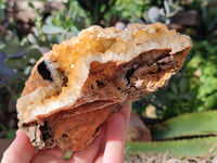 Natural Limonite Quartz Clusters x 4 From Solwezi, Zambia - Toprock Gemstones and Minerals