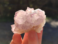 Natural Amethyst Spirit Quartz Clusters x 12 From Boekenhouthoek, South Africa - Toprock Gemstones and Minerals