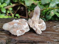 Natural Golden Hematoid Coated Fairy Spirit Quartz Clusters x 12 From Boekenhouthoek, South Africa - Toprock Gemstones and Minerals