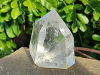 Polished Clear Quartz Crystals x 2 From Madagascar - Toprock Gemstones and Minerals