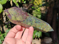 Polished Double Terminated Dragon Bloodstone Points x 4 From South Africa - Toprock Gemstones and Minerals