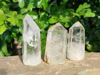 Polished Clear Quartz Crystals x 13 From Madagascar - Toprock Gemstones and Minerals