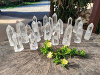 Polished Clear Quartz Crystals x 24 From Madagascar - Toprock Gemstones and Minerals