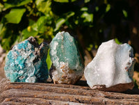 Natural Drusy Coated Chrysocolla with Malachite x 12 From Lupoto Mine, Congo - Toprock Gemstones and Minerals