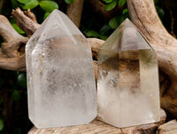 Polished Clear Quartz Crystals x 3 From Madagascar - Toprock Gemstones and Minerals