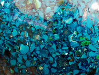 Polished Conglomerate Shattuckite Sphere x 1 From Congo - Toprock Gemstones and Minerals
