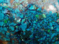 Polished Conglomerate Shattuckite Sphere x 1 From Congo - Toprock Gemstones and Minerals