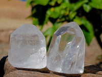 Polished Clear Quartz Crystals x 24 From Madagascar - Toprock Gemstones and Minerals