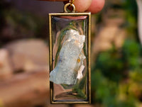 Hand Made Specially Selected Mixed Crystal Pendants - Set in Resin x 6 From Southern Africa - Toprock Gemstones and Minerals